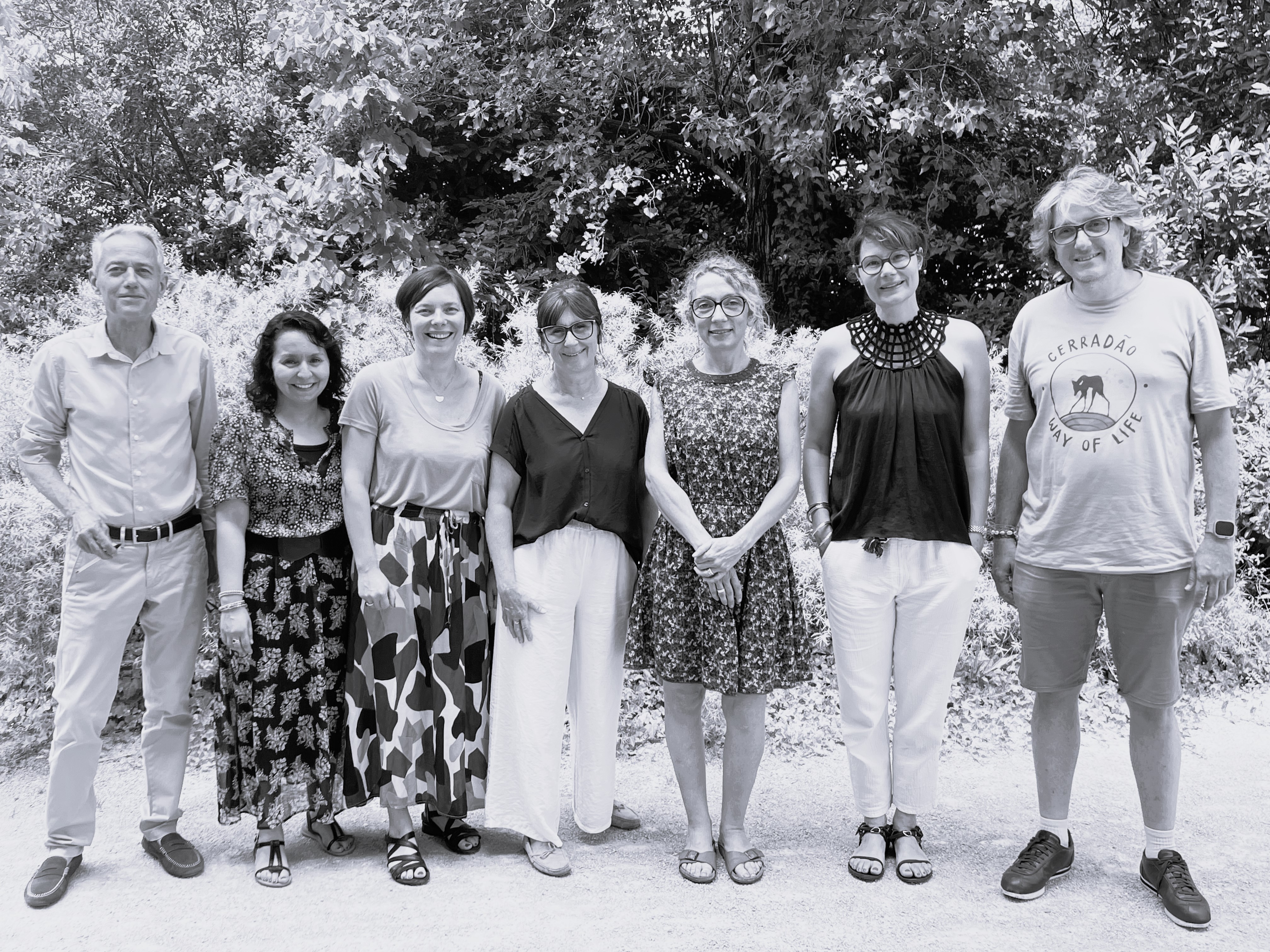 Dr Thierry Bussière, Fatima Benmedahed, Noémie Fanget, Sandrine Tonadre, Virginie de Charentenay, Dr Caroline Combes, Artur Filice de Barros